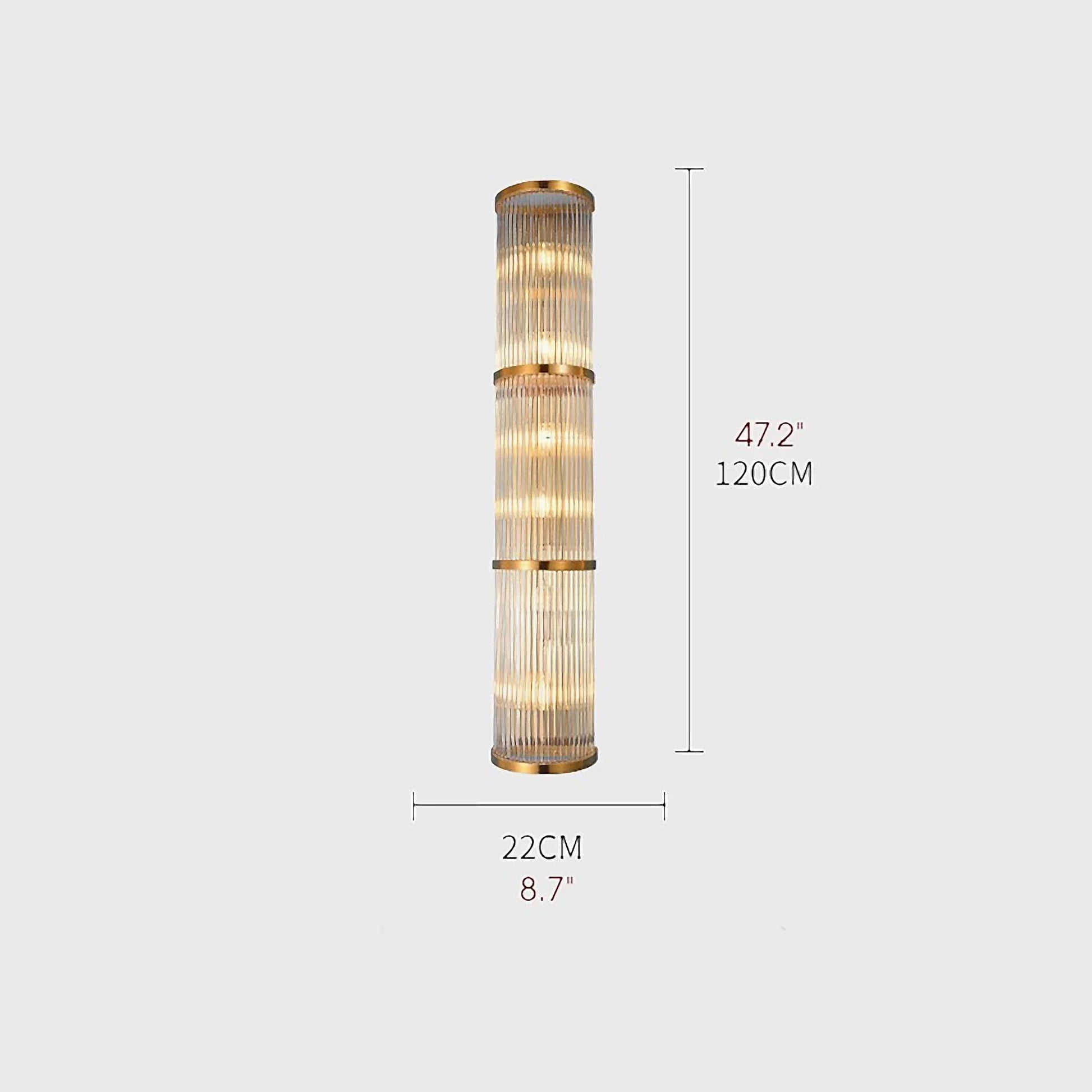 Trill Luxury LED Crystal Wall Lamp - Wall Lights & Sconces | Lucera Lighting