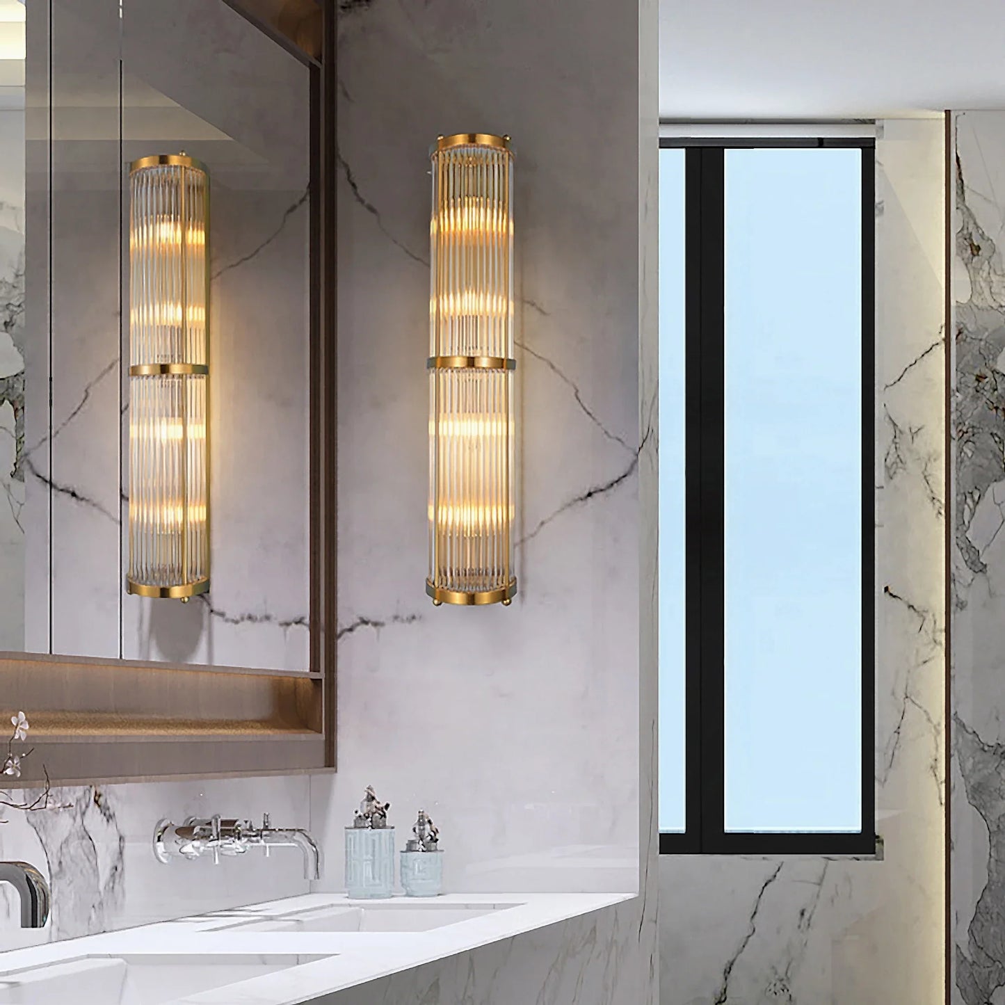 Trill Luxury LED Crystal Wall Lamp - Wall Lights & Sconces | Lucera Lighting