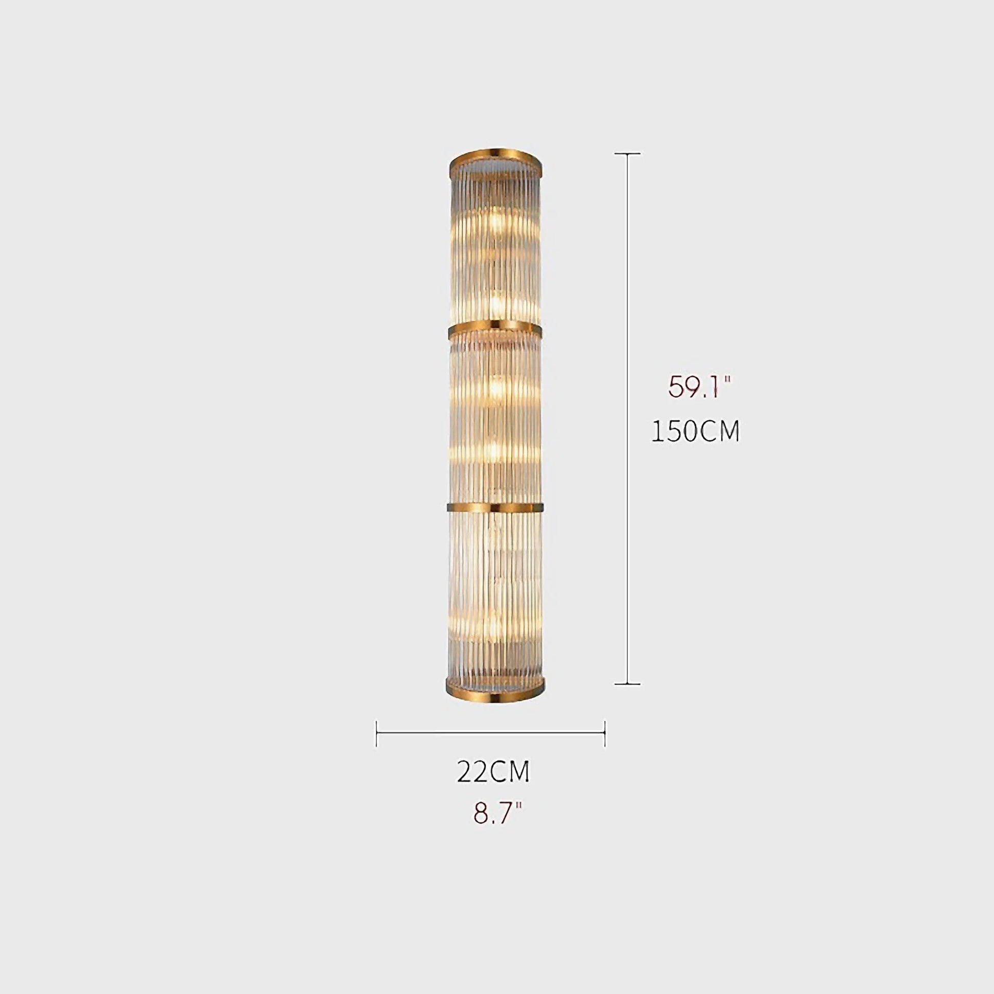 Trill Luxury LED Crystal Wall Lamp - Wall Lights & Sconces | Lucera Lighting