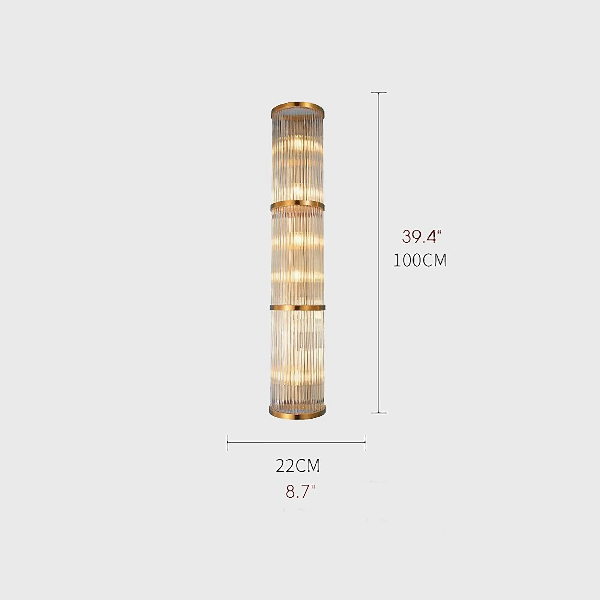 Trill Luxury LED Crystal Wall Lamp - Wall Lights & Sconces | Lucera Lighting
