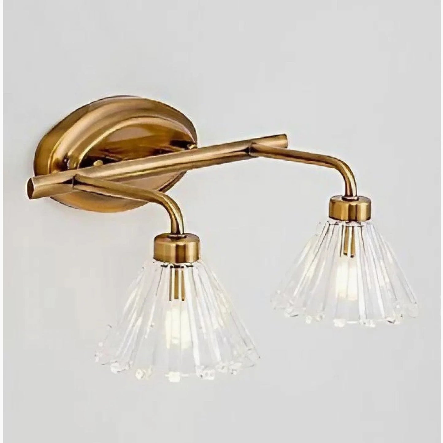 Pizzicato Chrome & Glass Wall Light - Wall Lights & Sconces | Lucera Lighting