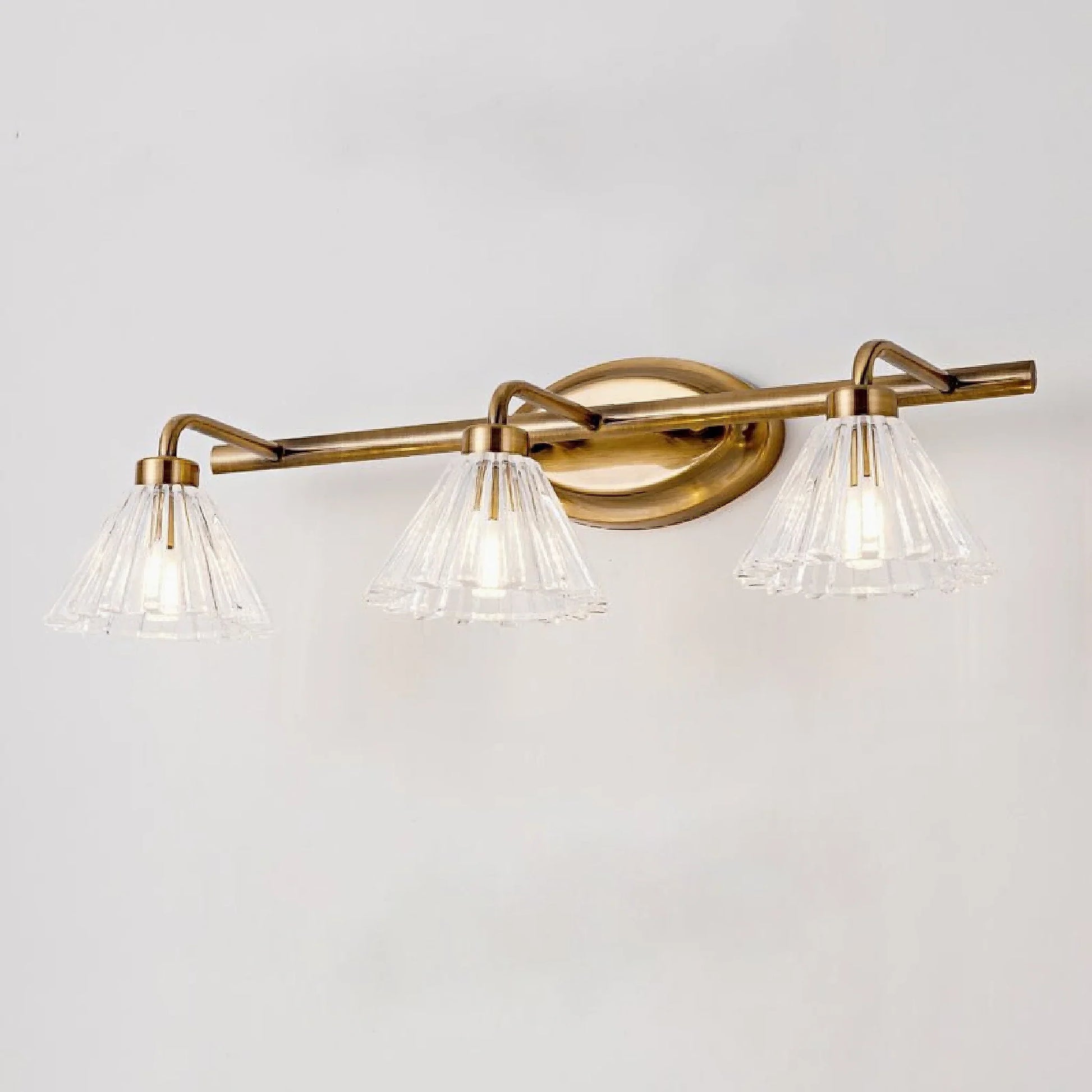 Pizzicato Chrome & Glass Wall Light - Wall Lights & Sconces | Lucera Lighting