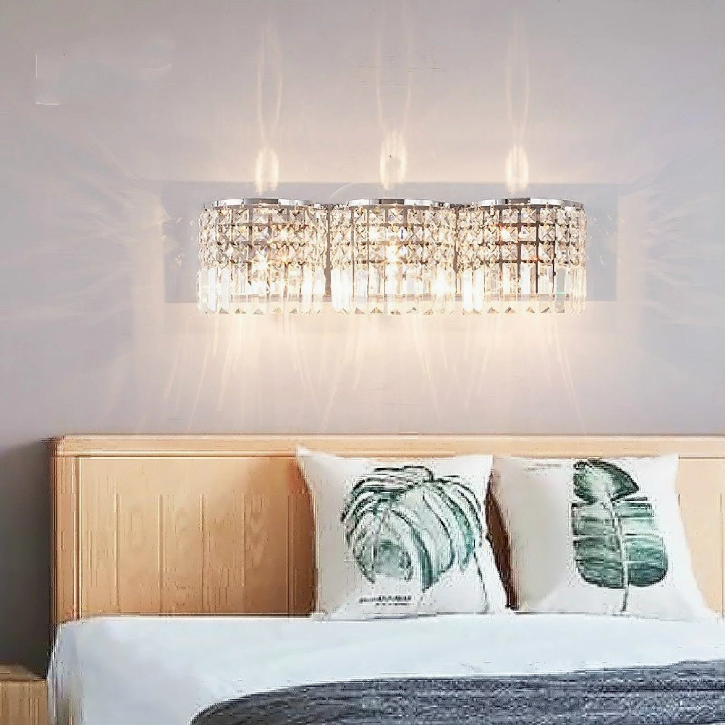 Vibrato Luxury Crystal Wall Sconce - Wall Lights & Sconces | Lucera Lighting