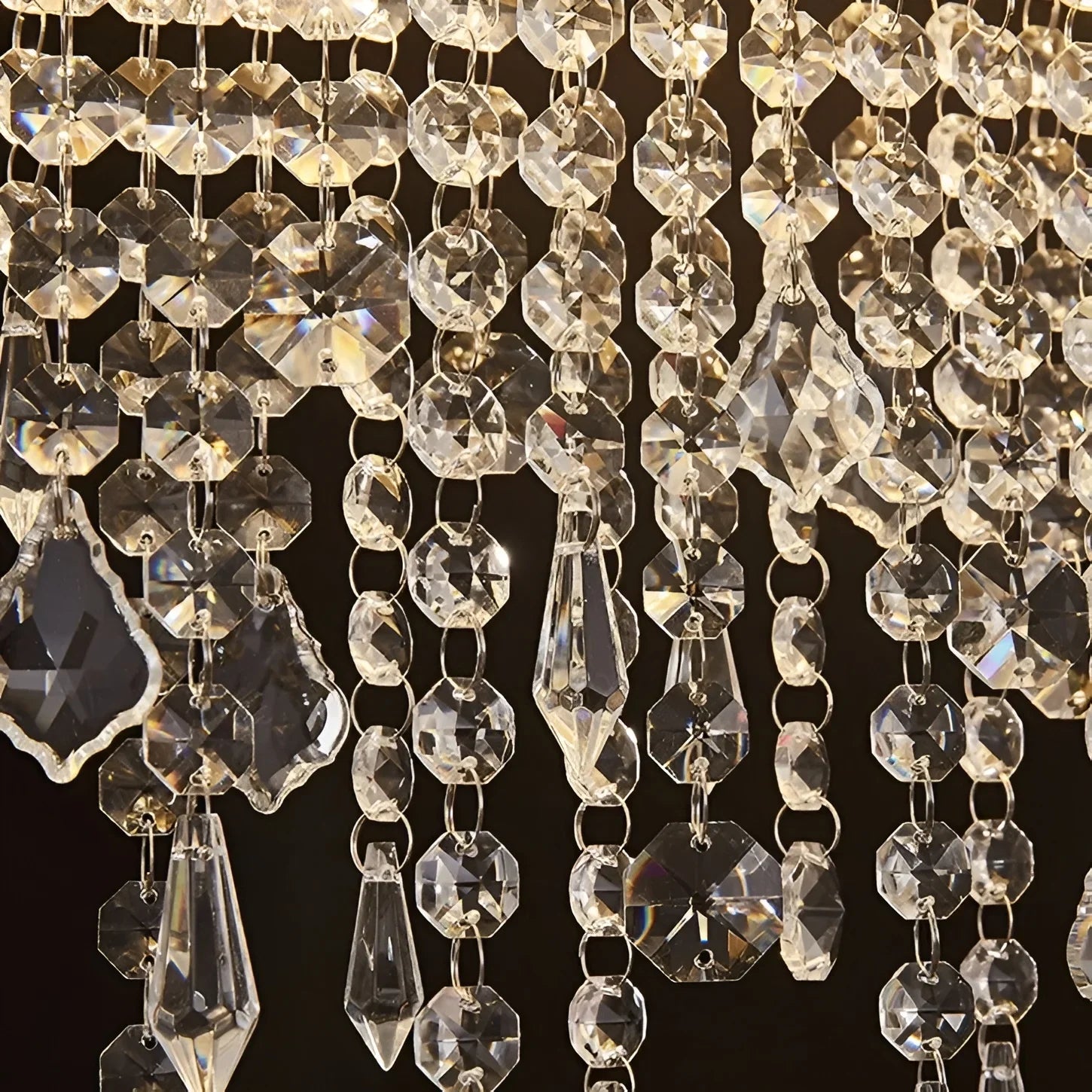 Canto Modern Gold Crystal Chandelier - Chandeliers | Lucera Lighting