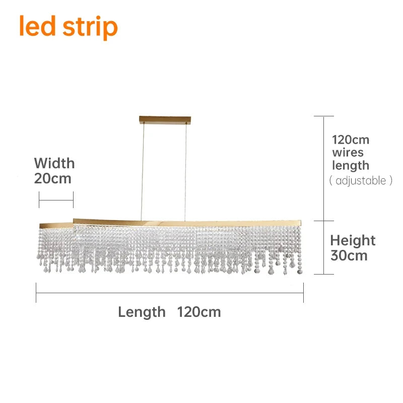 Canto Modern Gold Crystal Chandelier - Chandeliers | Lucera Lighting