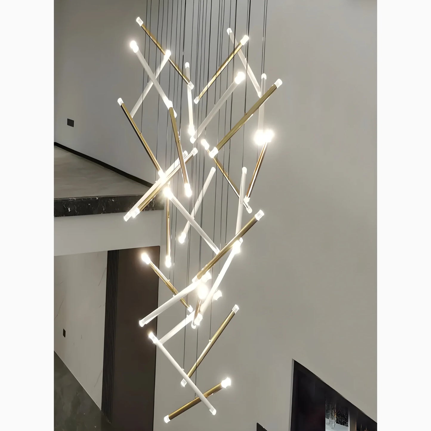 Verbena Long Linear Kitchen Island Pendant Light - Chandeliers | Lucera Lighting