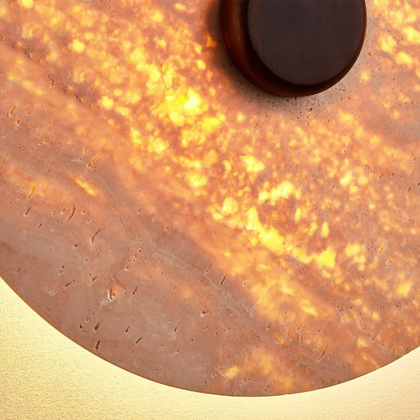 Toile Stone Circle Wall Lamp - Wall Lights & Sconces | Lucera Lighting