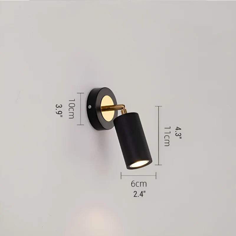 Helical Modern Wall Lamp Minimalistic Bedroom - Wall Lights & Sconces | Lucera Lighting