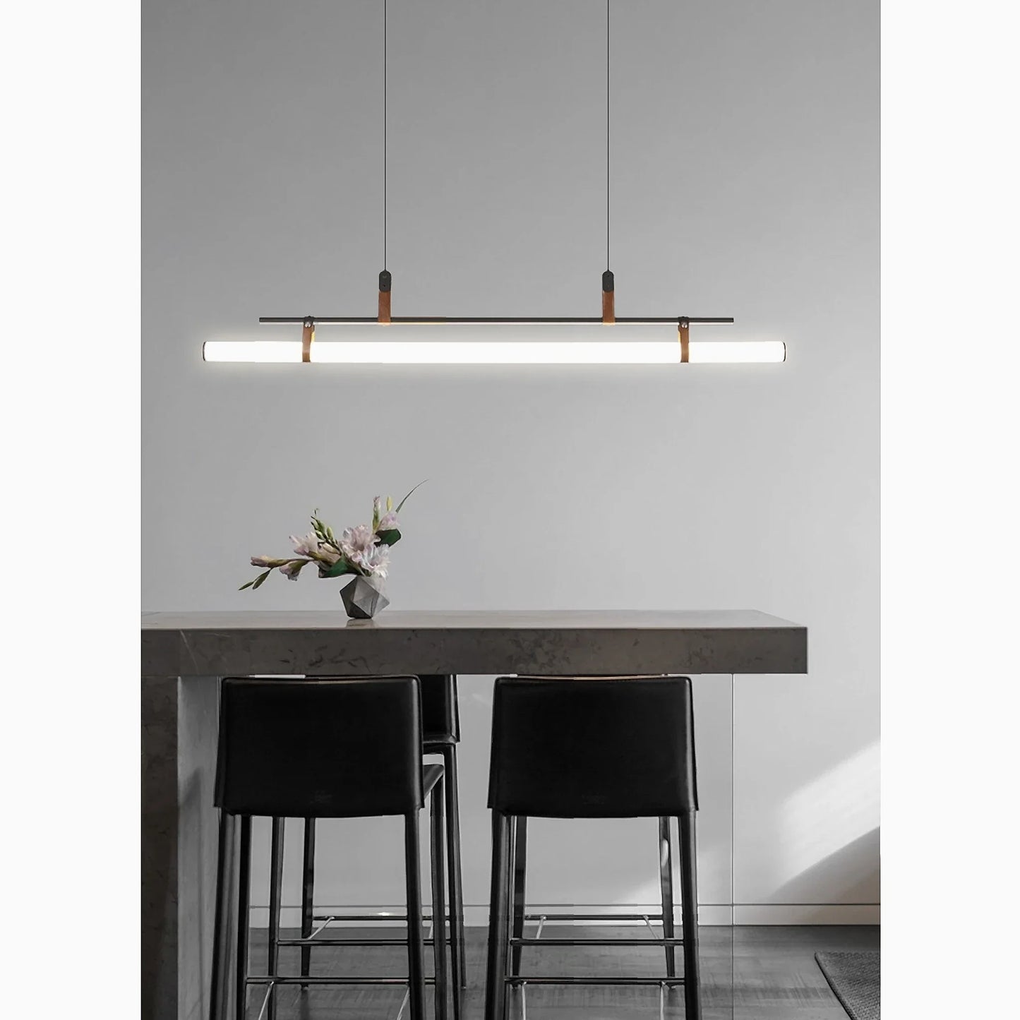 Njord Horizontal Long Bar Pendant Lamp - Pendant Lights | Lucera Lighting