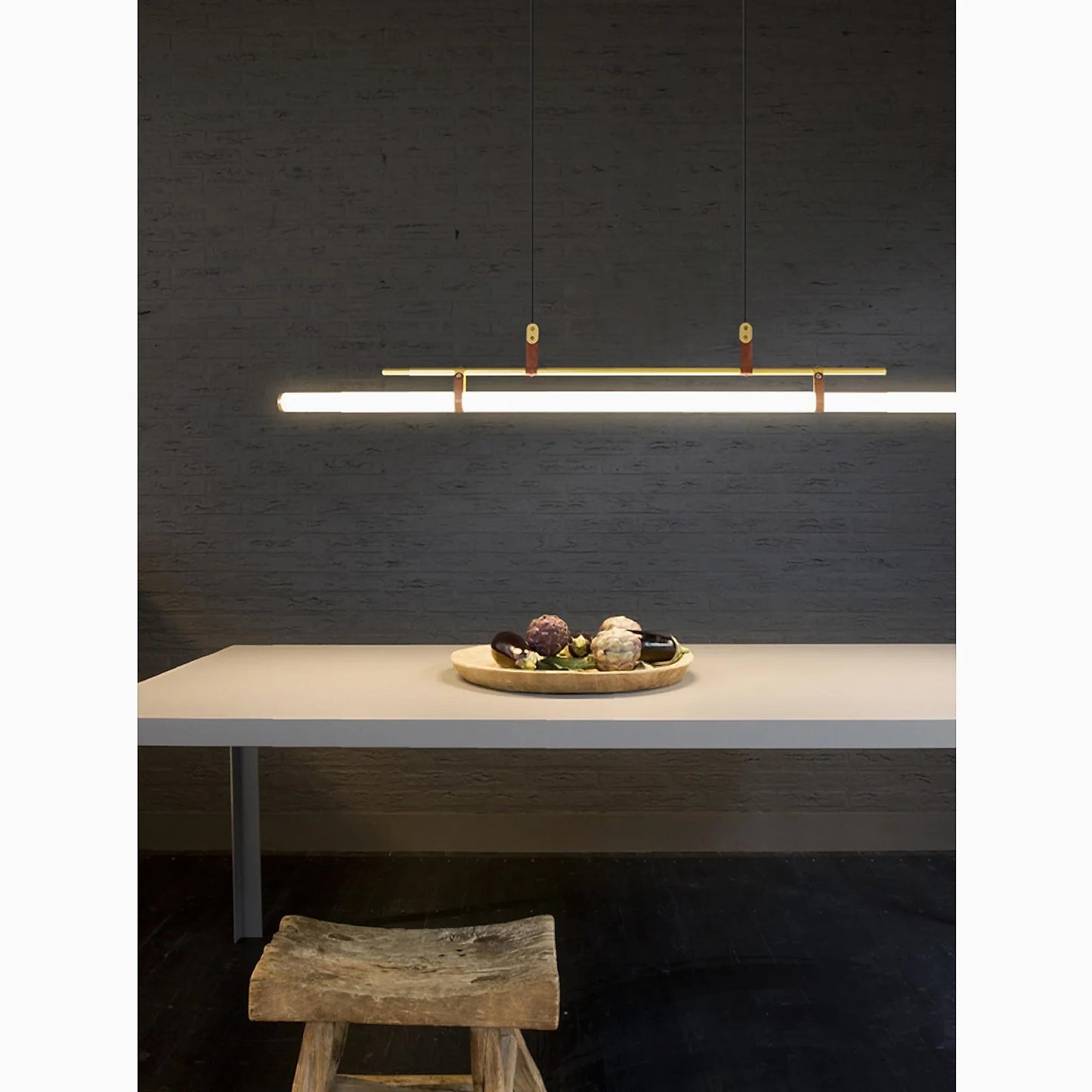 Njord Horizontal Long Bar Pendant Lamp - Pendant Lights | Lucera Lighting