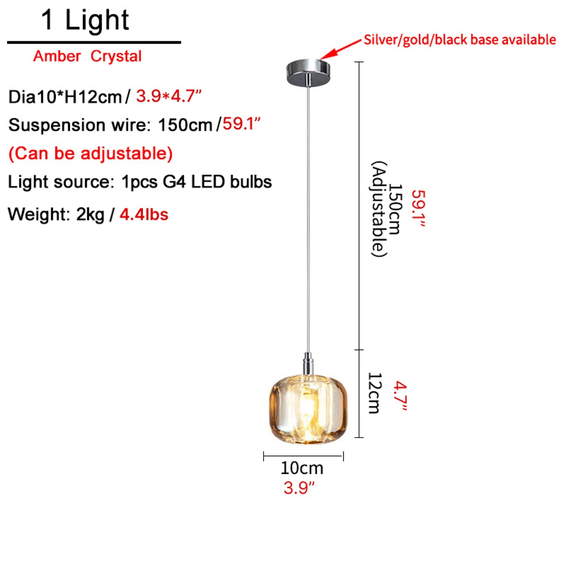 Fennel Modern Crystal Hanging Light Fixtures - Chandeliers | Lucera Lighting
