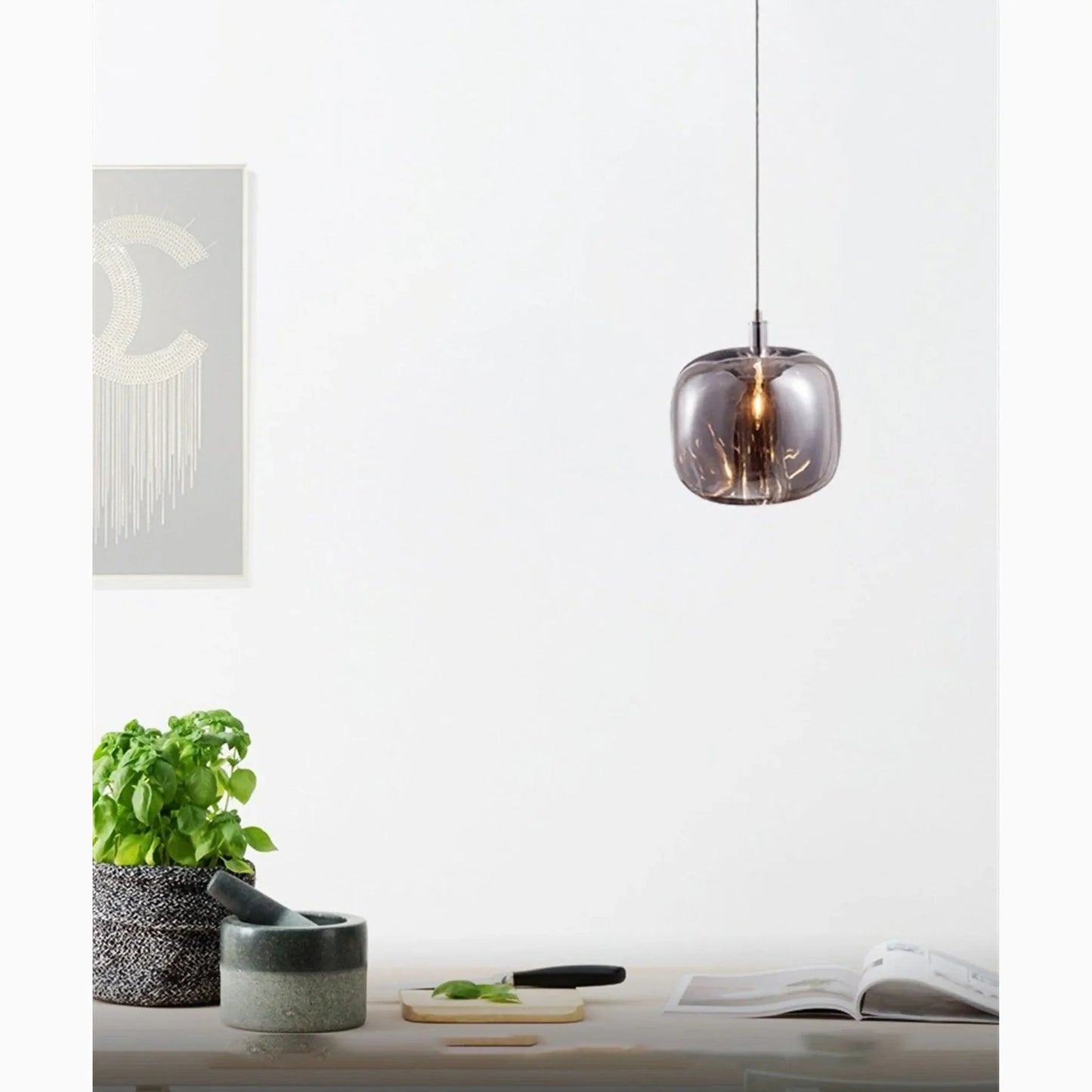 Fennel Modern Crystal Hanging Light Fixtures - Chandeliers | Lucera Lighting
