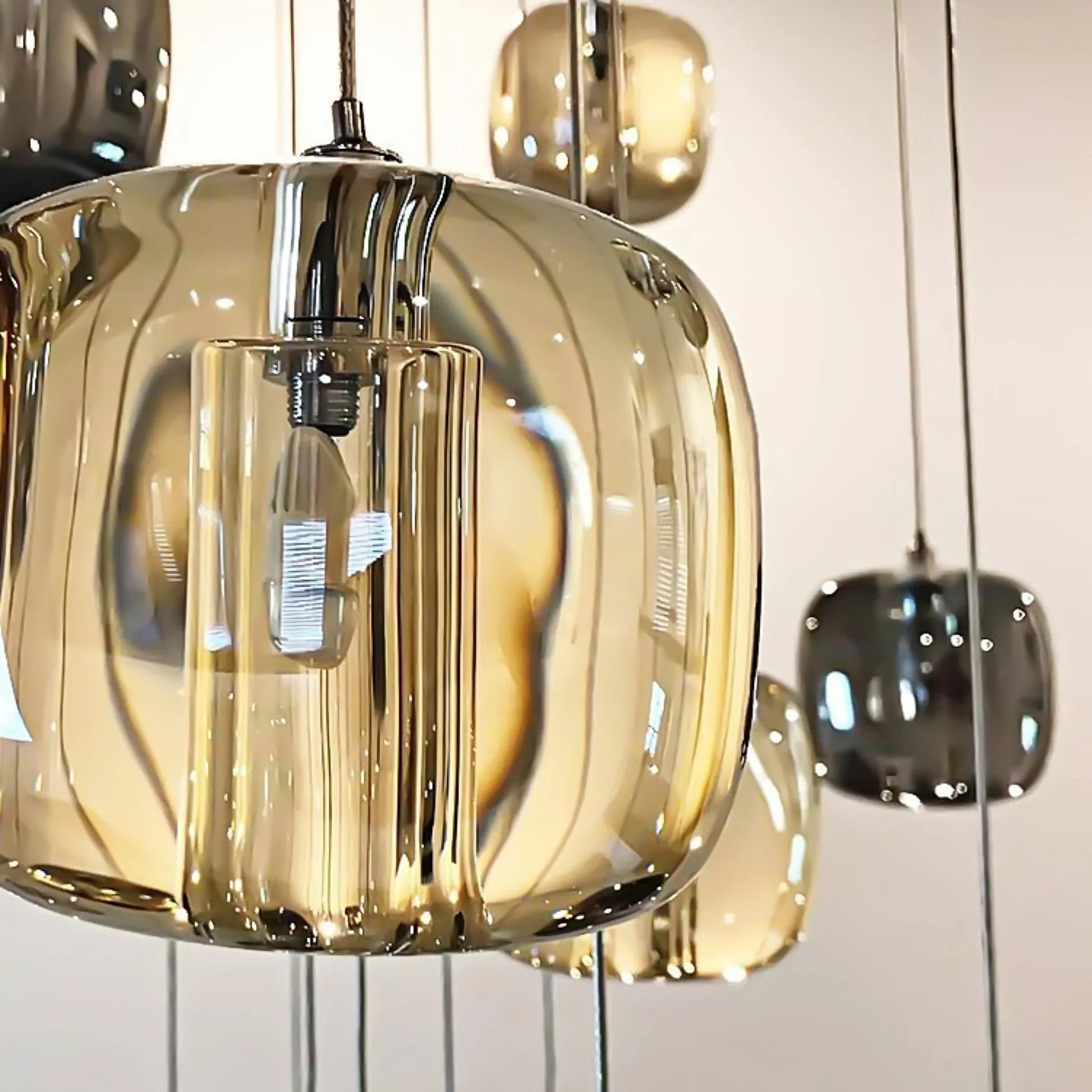 Fennel Modern Crystal Hanging Light Fixtures - Chandeliers | Lucera Lighting