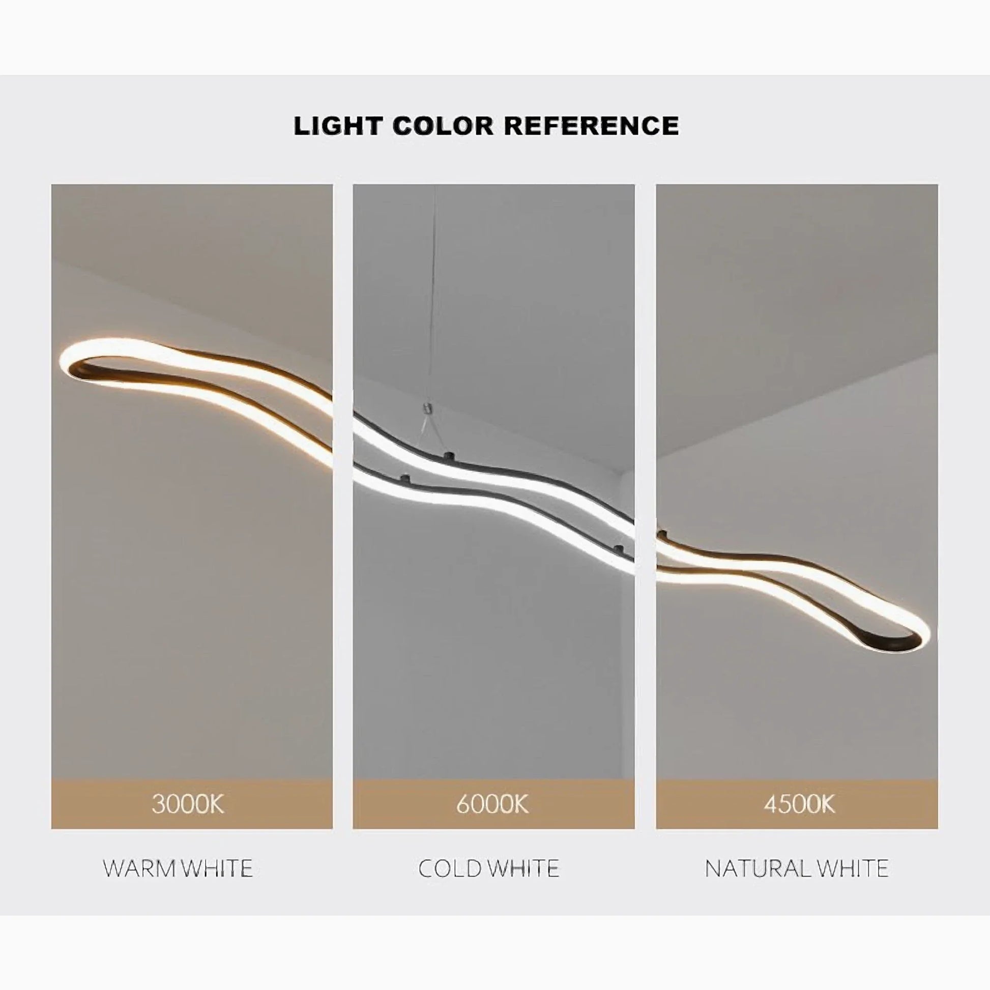 Skadi Wave LED Pendant Lamp for Dining - Pendant Lights | Lucera Lighting