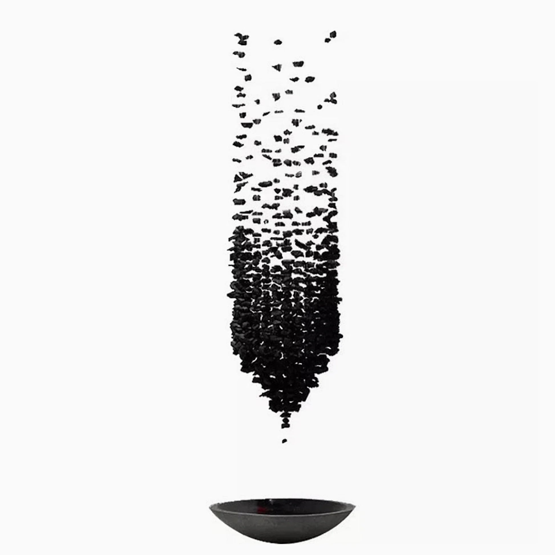 Dorn Floating Crystal Chandelier with Stones - Chandeliers | Lucera Lighting