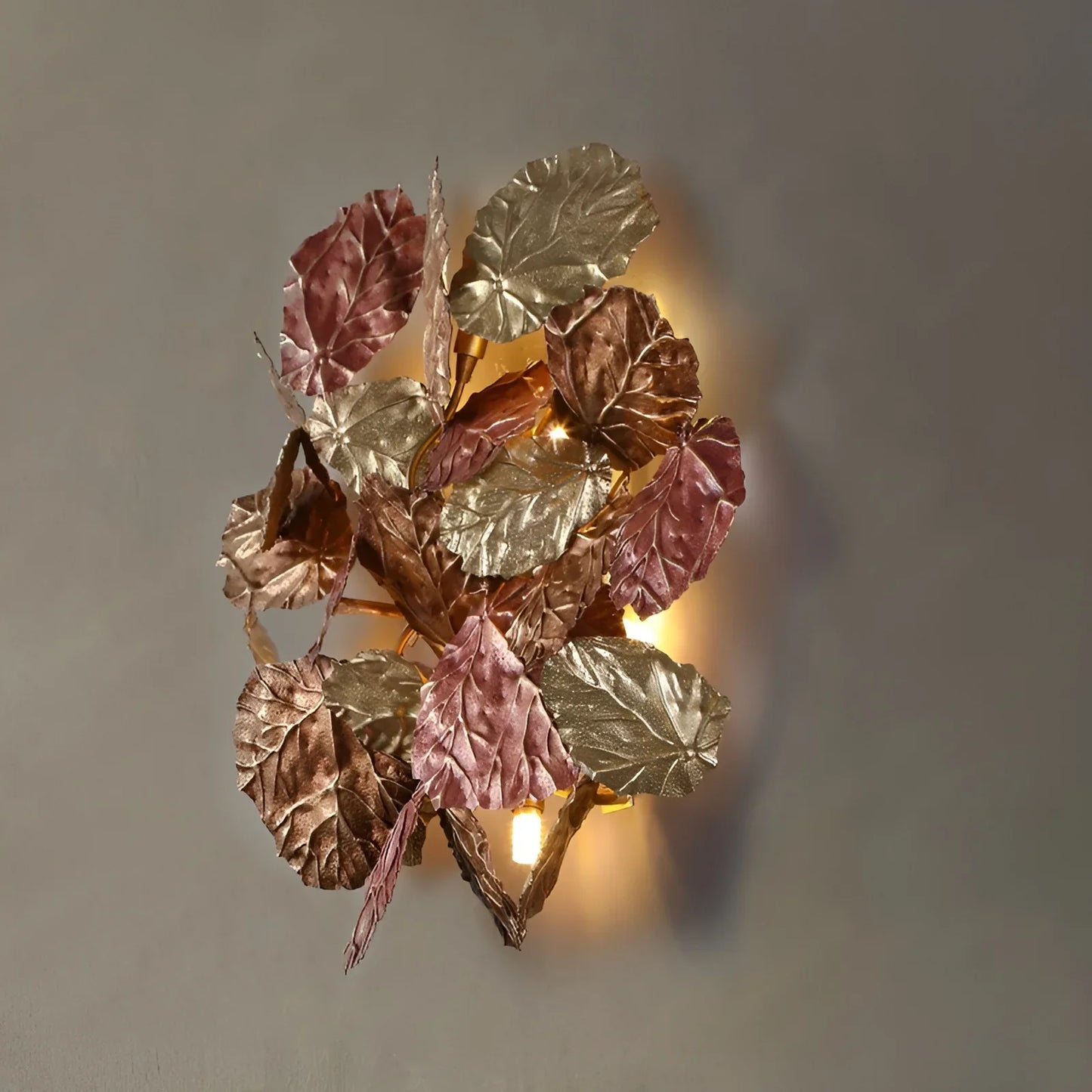 Yssel Maple Leaves Wall Lamp - Wall Lights & Sconces | Lucera Lighting