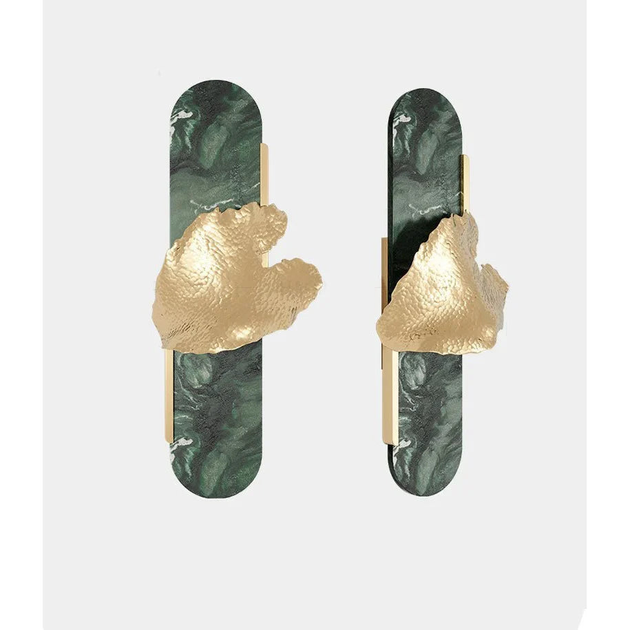 Vertex Imperial Wall Sconce - Copper & Marble - Wall Lights & Sconces | Lucera Lighting