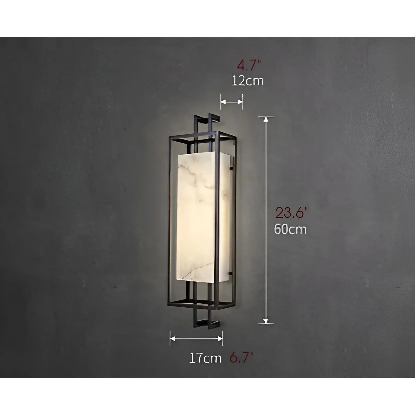 Sonata Luxury Marble Wall Lamp Chinese Style - Wall Lights & Sconces | Lucera Lighting