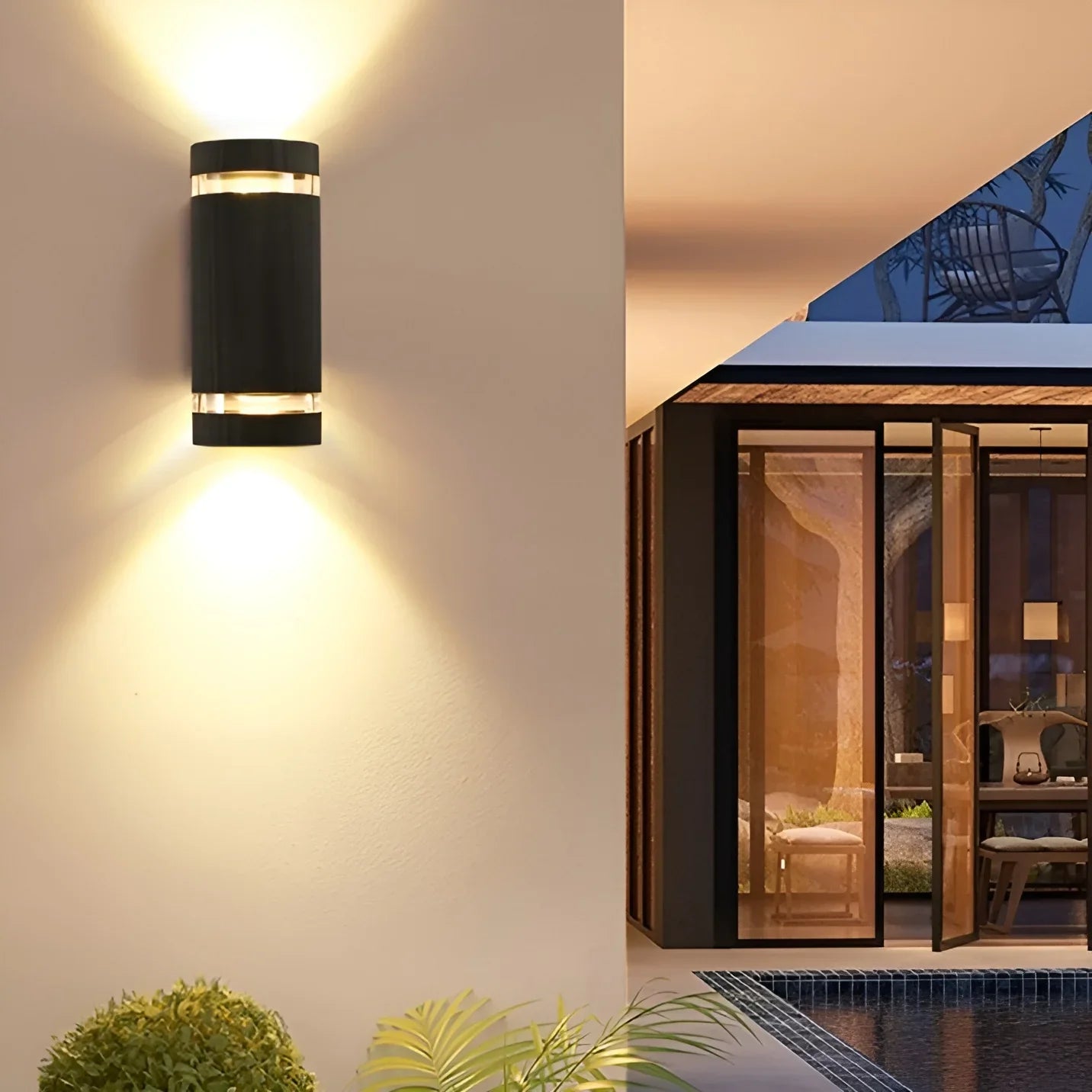 Reese Outdoor LED Lamp - Exterior wall | Lucera Lighting