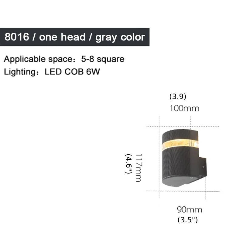 Reese Outdoor LED Lamp - Exterior wall | Lucera Lighting
