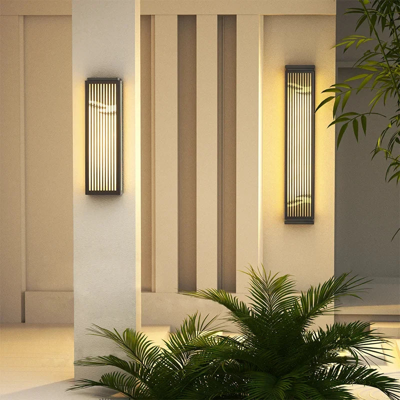 Rhea Outdoor Wall Lamp - Exterior wall | Lucera Lighting