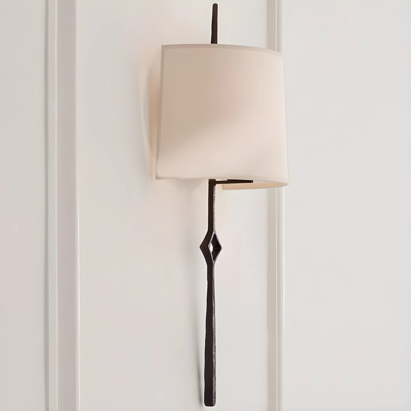 Entasis Cloth Wall Lamp Gold/Black - Wall Lights & Sconces | Lucera Lighting