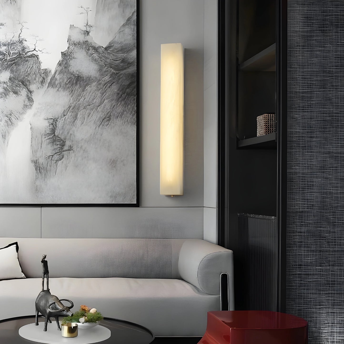 Varenna Modern Marble Wall Lamp - Wall Lights & Sconces | Lucera Lighting