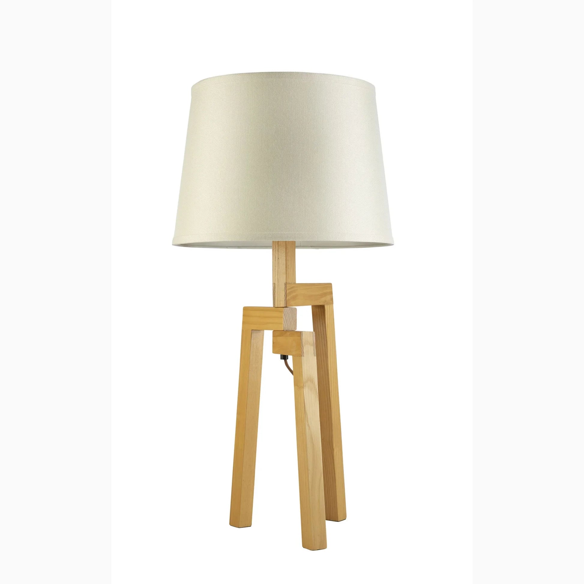Gusto LED Solid Wood Table Lamp - Lamps | Lucera Lighting
