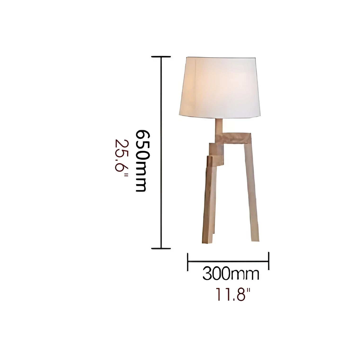 Gusto LED Solid Wood Table Lamp - Lamps | Lucera Lighting