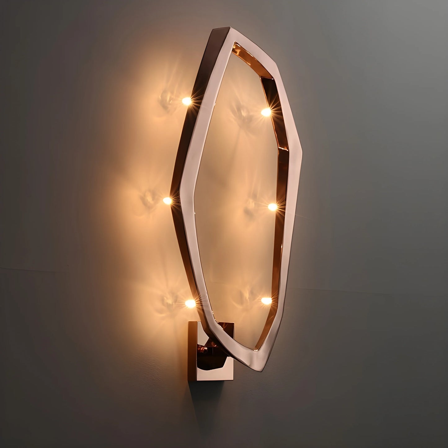Metope Modern Minimalistic LED Steel Lamp - Wall Lights & Sconces | Lucera Lighting