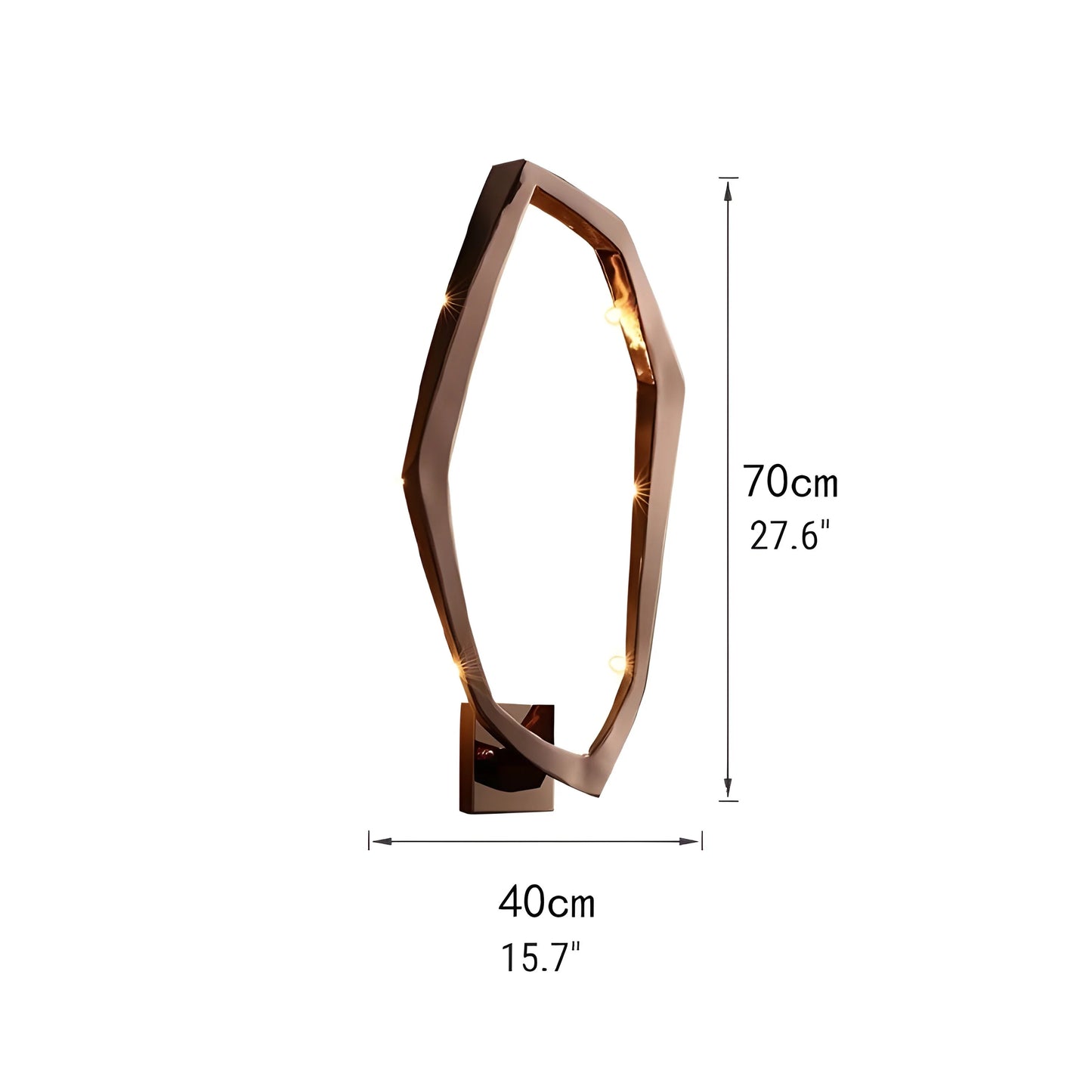 Metope Modern Minimalistic LED Steel Lamp - Wall Lights & Sconces | Lucera Lighting