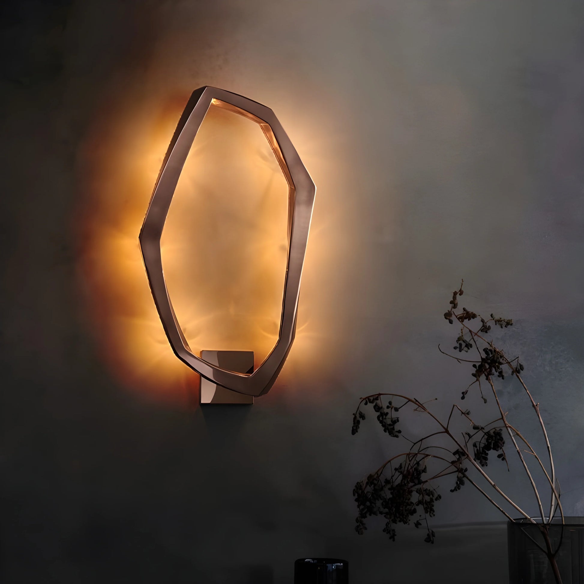 Metope Modern Minimalistic LED Steel Lamp - Wall Lights & Sconces | Lucera Lighting