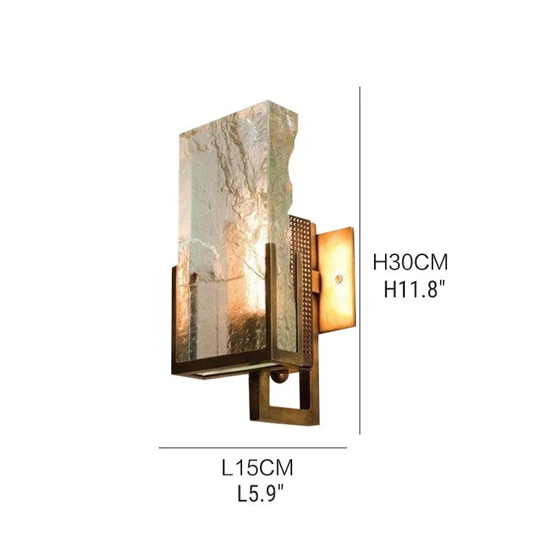 Sangle Modern Ice Piece Wall Lamp for Living Room - Wall Lights & Sconces | Lucera Lighting