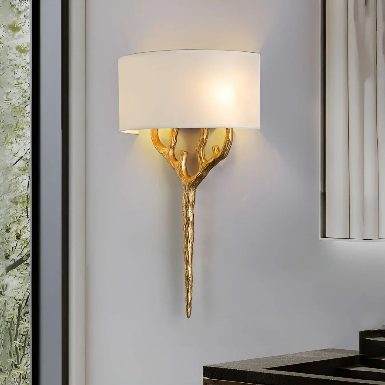 Hyperbolic Branch Wall Lamp - Warm Glow - Wall Lights & Sconces | Lucera Lighting