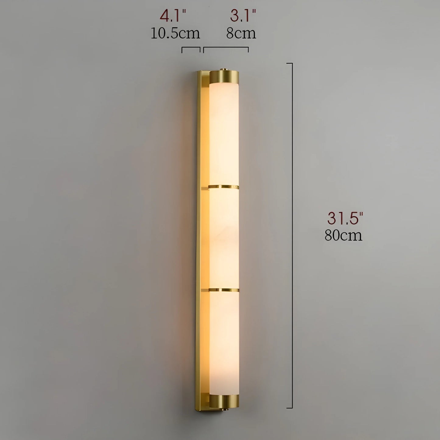 Aria Modern Marble Wall Lamp for Bedroom - Wall Lights & Sconces | Lucera Lighting