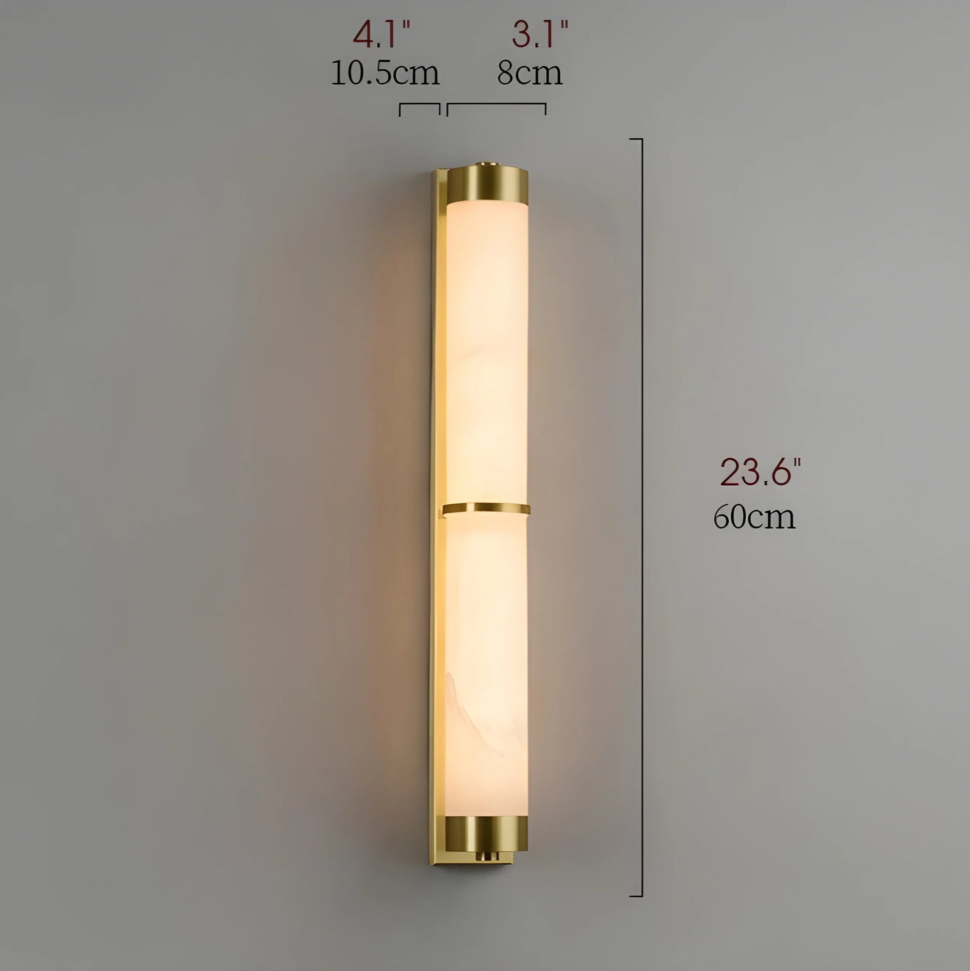 Aria Modern Marble Wall Lamp for Bedroom - Wall Lights & Sconces | Lucera Lighting