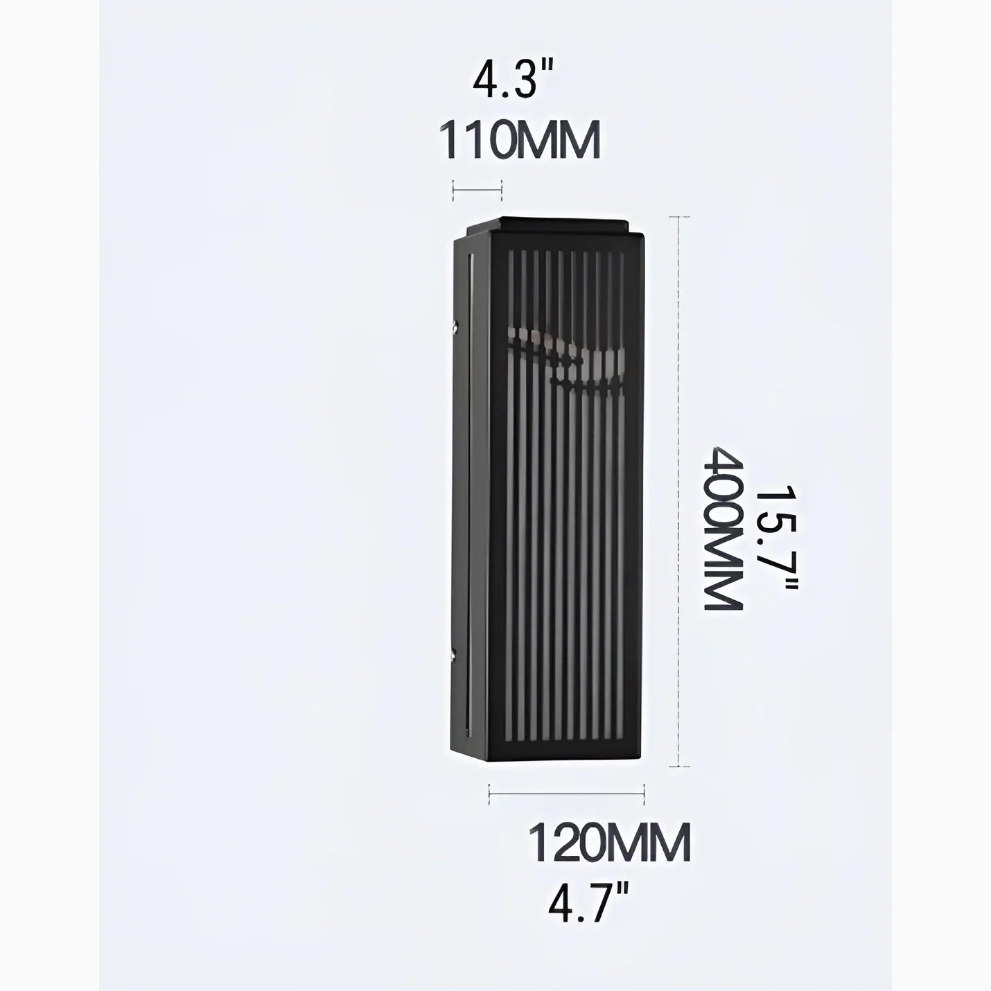 Rhea Outdoor Wall Lamp - Exterior wall | Lucera Lighting