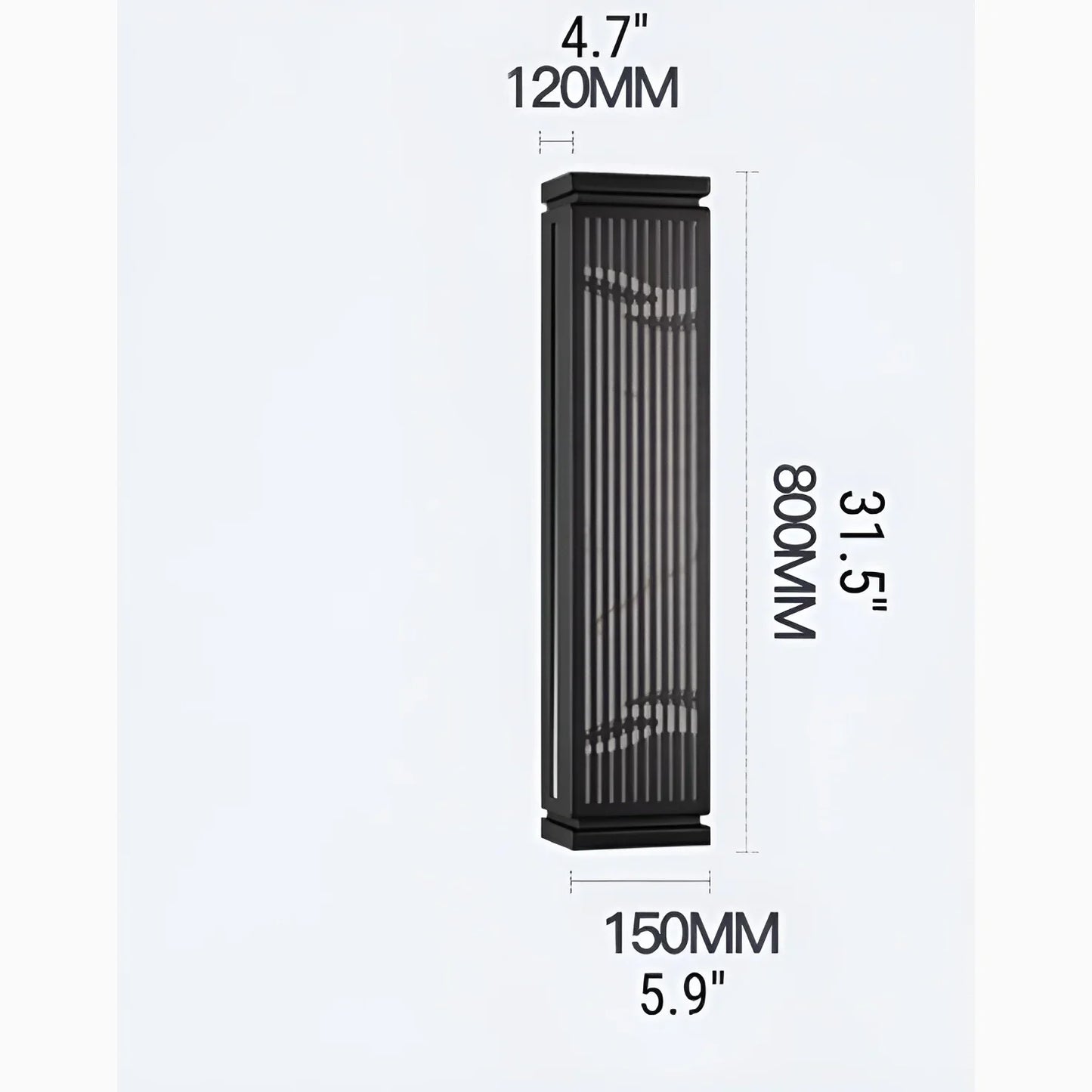 Rhea Outdoor Wall Lamp - Exterior wall | Lucera Lighting