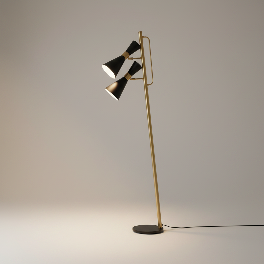 Labradorite Nordic Standing Floor Lamp for Reading - Lamps | Lucera Lighting