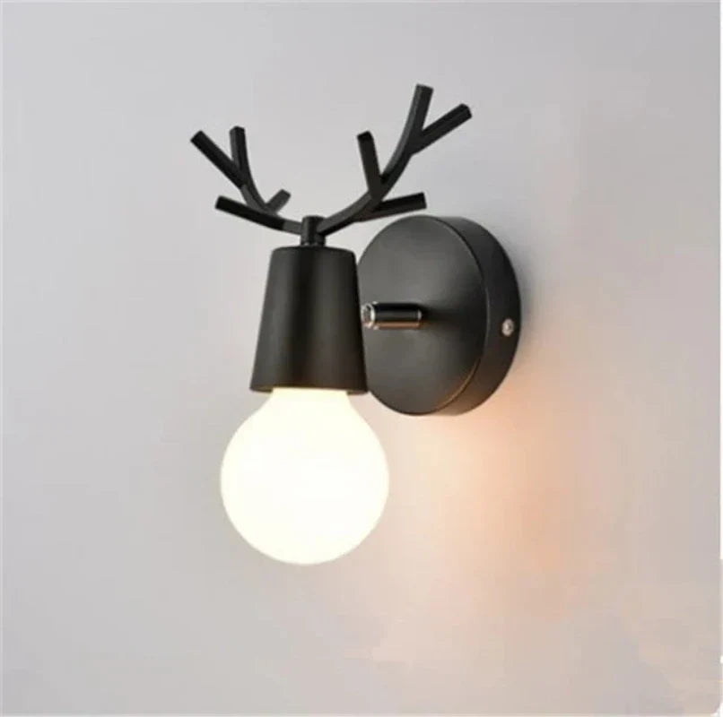 StagGlow – Rustic Antler Wall Sconce | Elegant Lodge Lighting