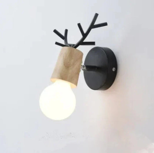 StagGlow – Rustic Antler Wall Sconce | Elegant Lodge Lighting
