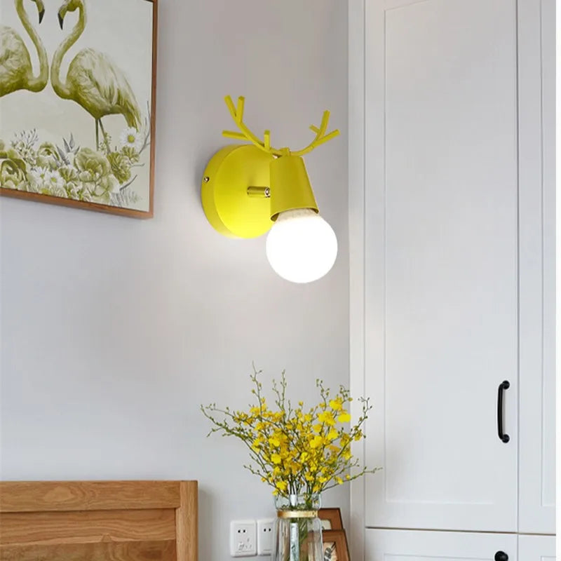StagGlow – Rustic Antler Wall Sconce | Elegant Lodge Lighting