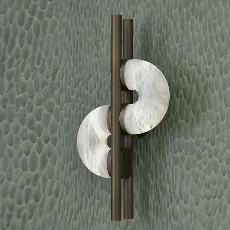 Lieder Modern Marble Wall Lamp for Bedroom - Wall Lights & Sconces | Lucera Lighting