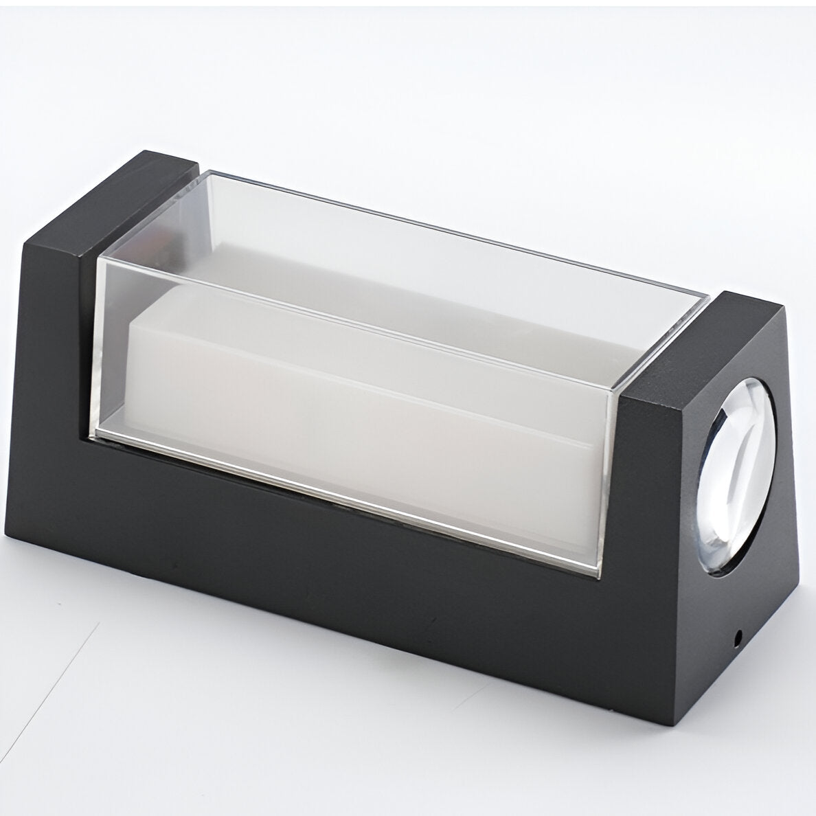 Nordic Cylinder Outdoor Wall Light in Black or White