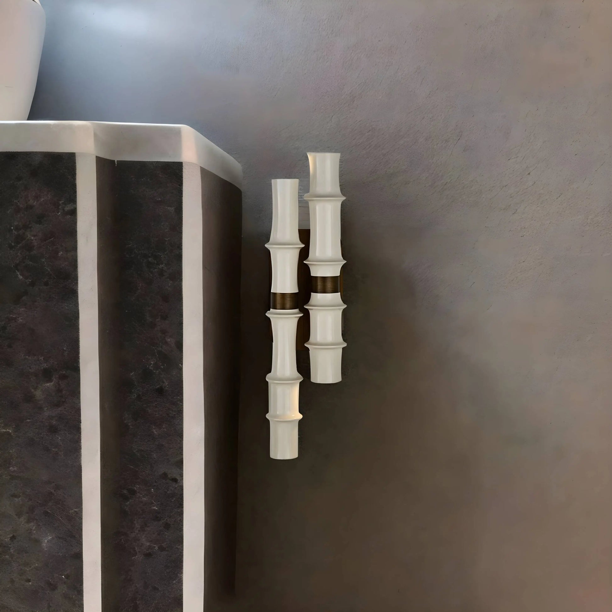 Salvo Bamboo LED Wall Lamp - Wall Lights & Sconces | Lucera Lighting