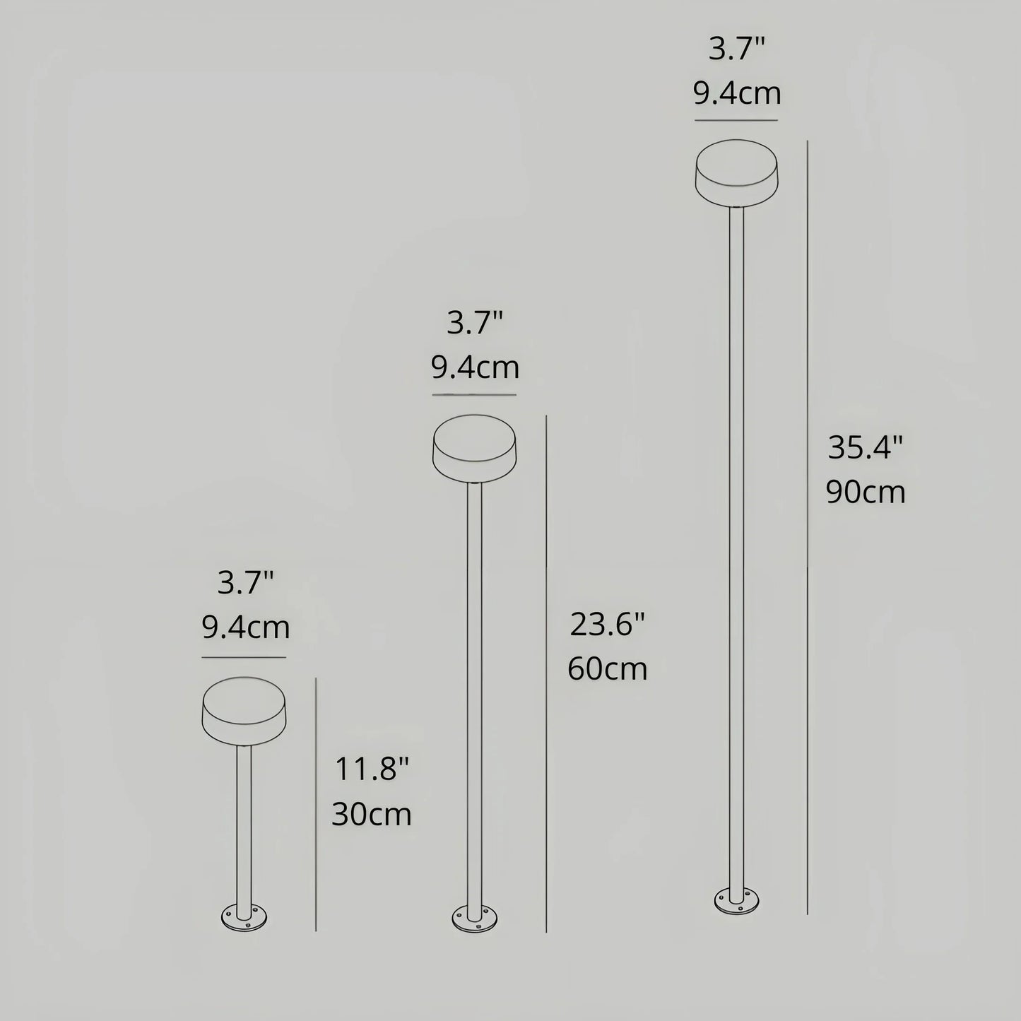 Astra LED Pathway Light Bollard - Lamps | Lucera Lighting
