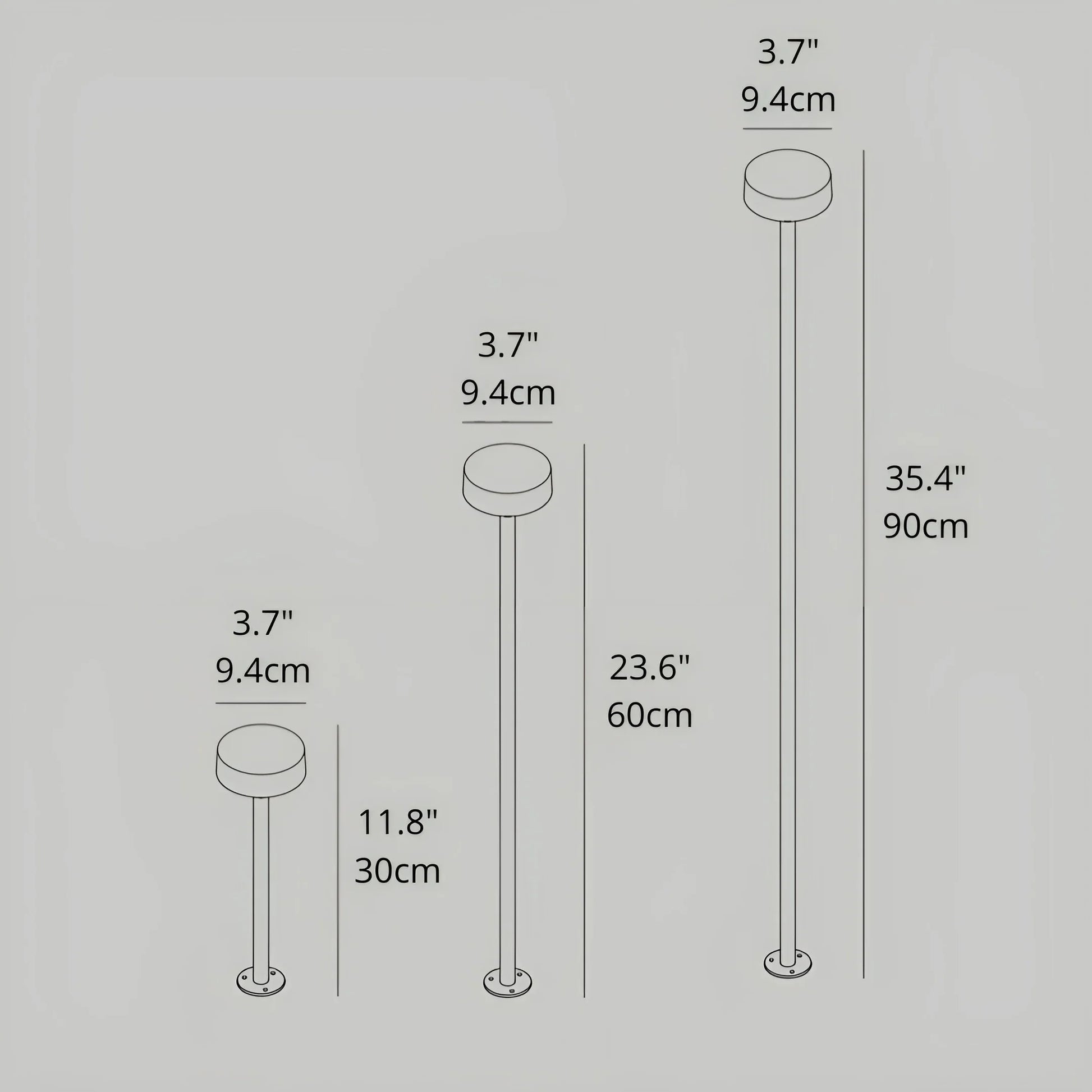 Astra LED Pathway Light Bollard - Lamps | Lucera Lighting