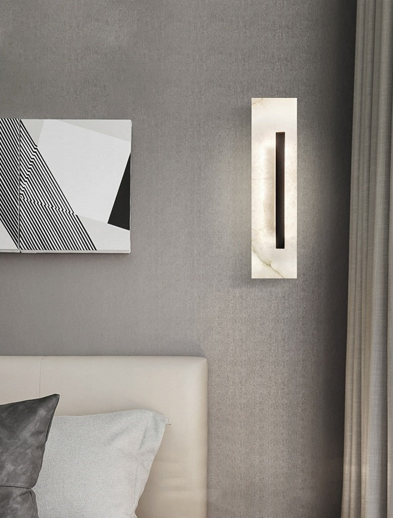Portico Neo Chinese Marble Wall Lamp - Wall Lights & Sconces | Lucera Lighting