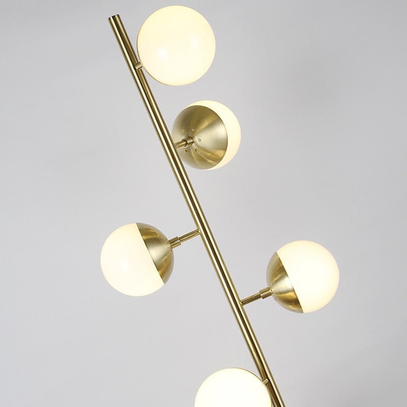 Pace Golden Metal LED Desk and Floor Lampshade - Lamps | Lucera Lighting