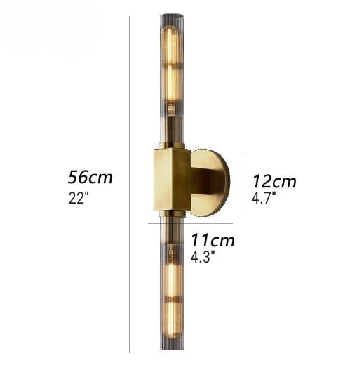 Ravello Modern Minimalist Wall Lamp - Bathroom/Vanity Lights | Lucera Lighting
